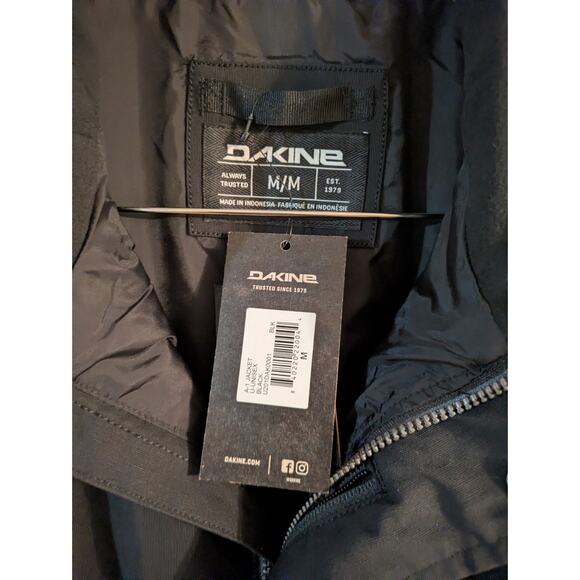 Dakine A-1 Snow Shell Jacket Unisex M Black - Picture 7 of 8